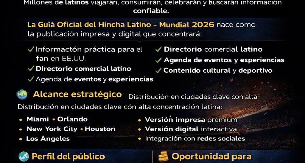 El Director viaja a Estados Unidos para especial sobre el Hincha Latino